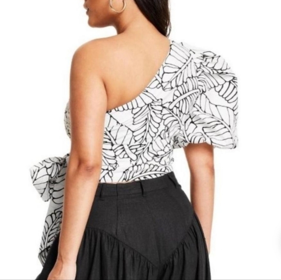 FE Noel for Target one shoulder cropped top - Picture 2 of 5